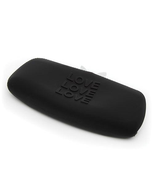 Happy Rabbit Love Storage Zip Bag Medium - Black