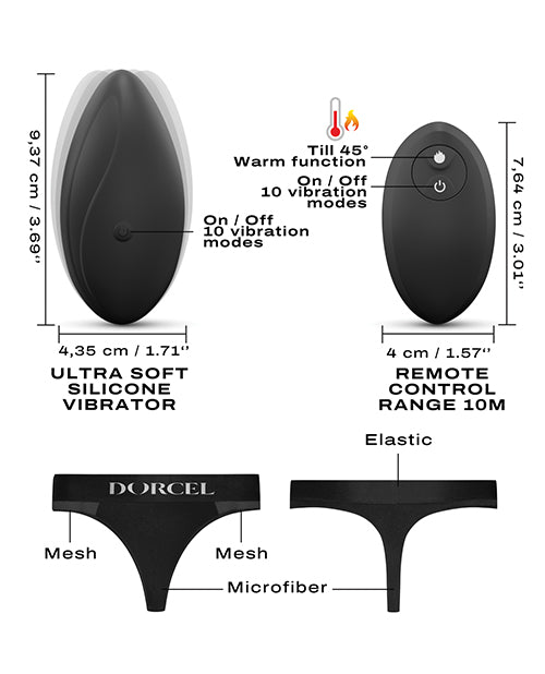 Dorcel Discreet Panty Vibe w/Panty